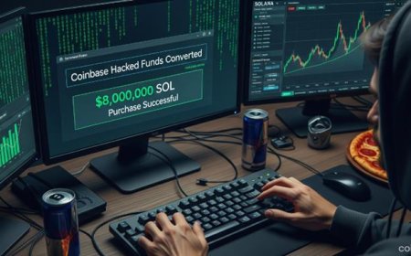 Coinbase Hacker Converts Stolen Funds into $8M Solana Purchase