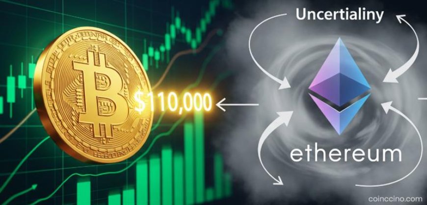 Bitcoin Rebounds to $110,000, While Rotation to Ethereum Gives Way to Uncertainty