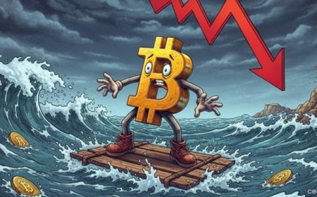 Bitcoin Slides to $107,400 as Profit-Taking Follows All-Time High