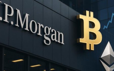JPMorgan to Accept Bitcoin & Ether as Collateral for Institutional Loans by Year-End