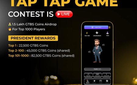 GTBS Launches Tap Tap Game Contest With 1.5 Million GTBS Coin Airdrop for Top 1,000 Players