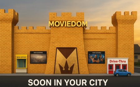 MovieDOM Announces Launch of 100-Seater Twin-Screen Mini-Multiplexes Across India, Bridging Cinema and Crypto for B & C Cities