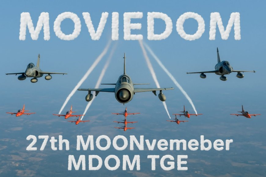 Moviedom to Launch $MDOM Token on November 27 — TGE Marks “MOONvember” Debut on Major CEXs