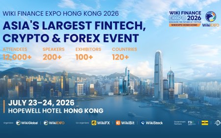 Wiki Finance Expo Hong Kong 2026: Asia's Largest Fintech & Web3.0 event Set for July!