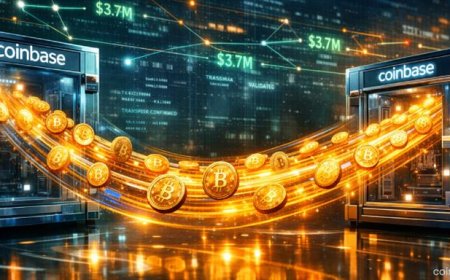 On-Chain Data Shows $3.7M BTC Transfers Between Coinbase Wallets — Likely Internal Rebalancing, Not Whale Sell-Off