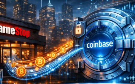 GameStop Moves Bitcoin Holdings to Coinbase, Signaling Strategic Shift in Crypto Custody