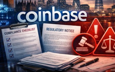 UK Issues Regulatory Restriction Against Coinbase, Raising Fresh Questions Over Crypto Compliance