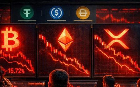 Crypto Market Slides for Second Straight Day as Bitcoin, Ethereum, and XRP Lead Broad Sell-Off