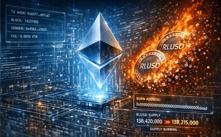 RLUSD Burn Alert: 25 Million Tokens Permanently Removed on Ethereum Network