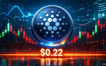 Cardano at a Key Test: Can ADA Stay Above $0.22?