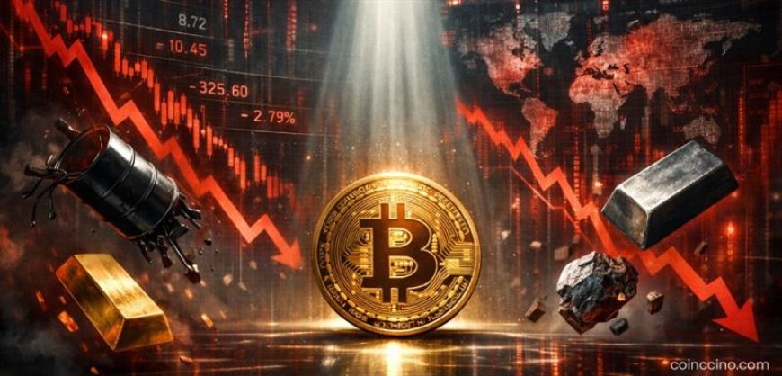 Commodity Bloodbath Sends Shockwaves Across Markets as Bitcoin Faces Crucial Test
