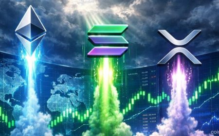 Ether, Solana, and XRP Jump 8% as Crypto Markets Rally on Easing War Fears