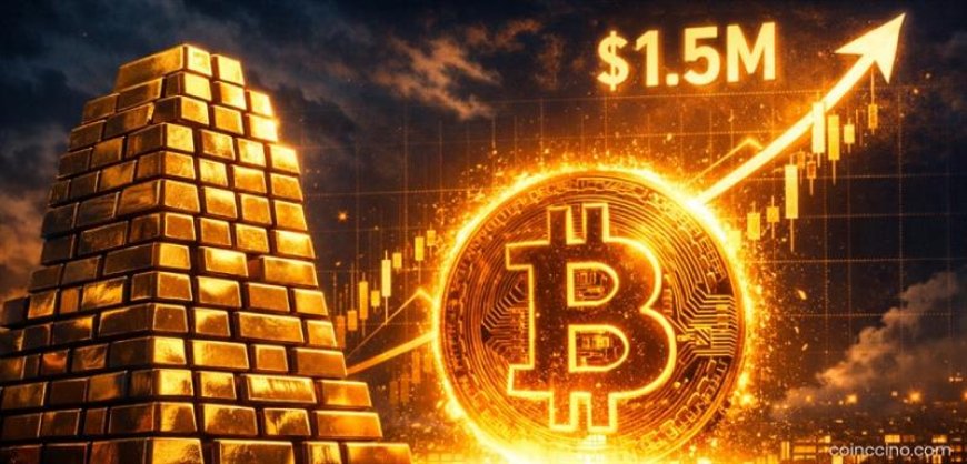 Adam Back Predicts Bitcoin Could Reach $1.5 Million if It Matches Gold’s Market Value